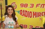 Parineeti Chopra at Radio Mirchi Mumbai studio for promotion of Daawat-E-Ishq